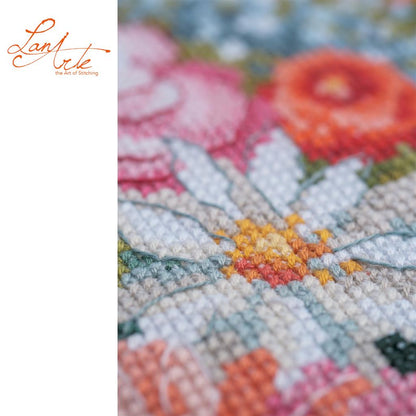 LanArte | Telpakket kit A walk through colours | ca. 38 x 21 cm