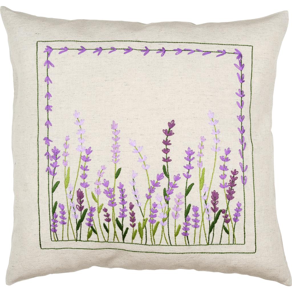 Vervaco | Kussen kit Lavendel | ca. 40 x 40 cm