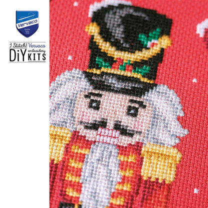 Vervaco | Telpakket kit Notenkraker | ca. 14 x 19 cm