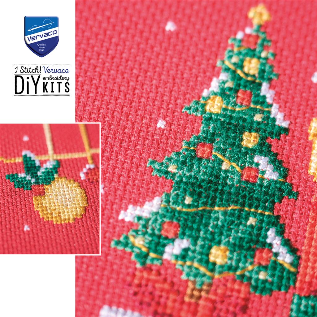 Vervaco | Telpakket kit Notenkraker | ca. 14 x 19 cm